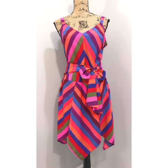 a new day Dresses & Skirts - ❌SOLD❌A New Day Multi Colored Striped Dress Sash